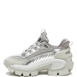 Zapatilla Casual Mujer Intruder Max Lace CH Plateada Cat