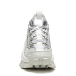 Zapatilla Casual Mujer Intruder Max Lace CH Plateada Cat