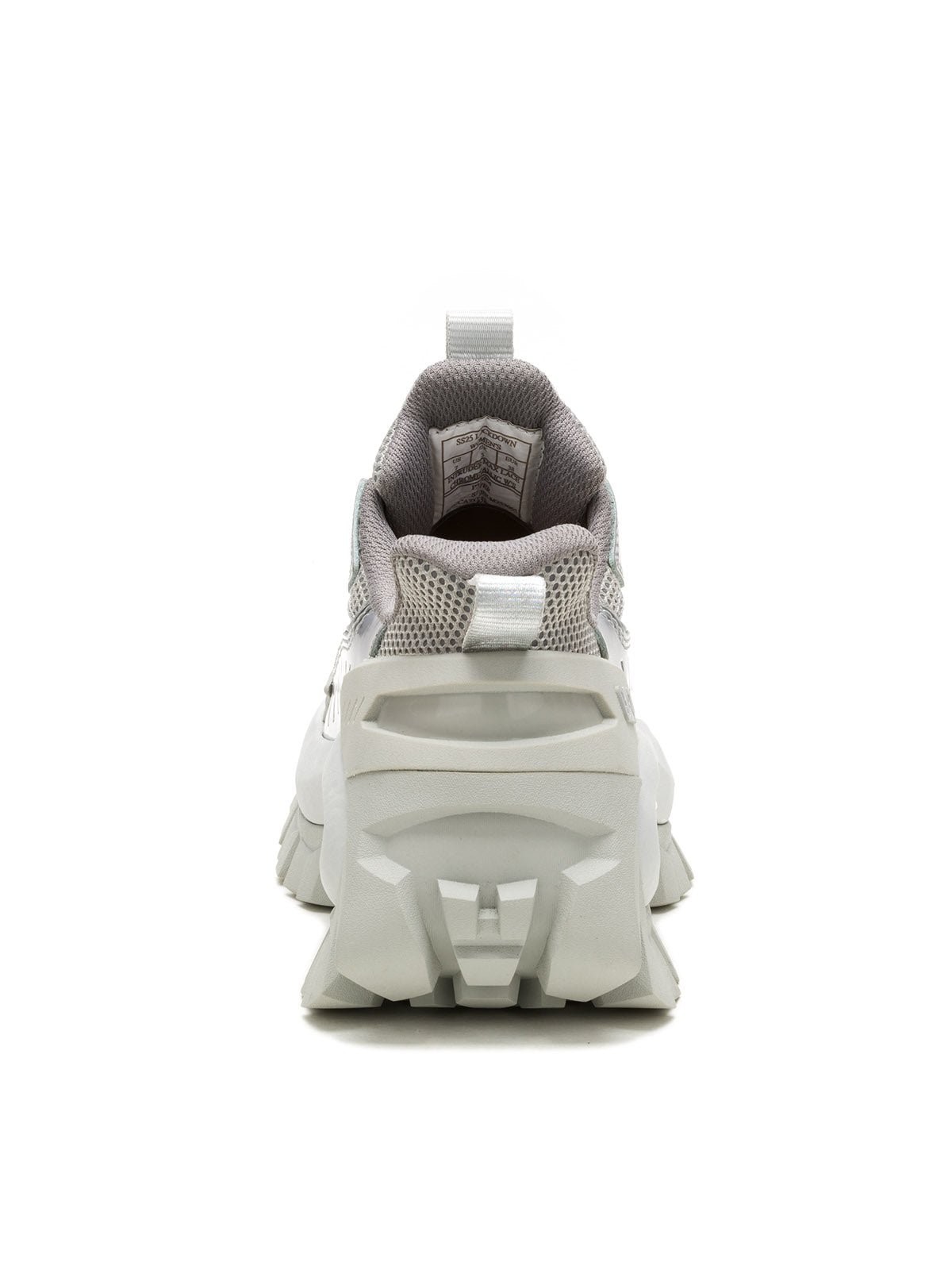 Zapatilla Casual Mujer Intruder Max Lace CH Plateada Cat