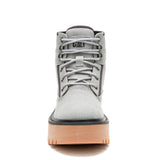 Botín Canvas Mujer Colorado Max 6 Gris Claro Mujer Cat