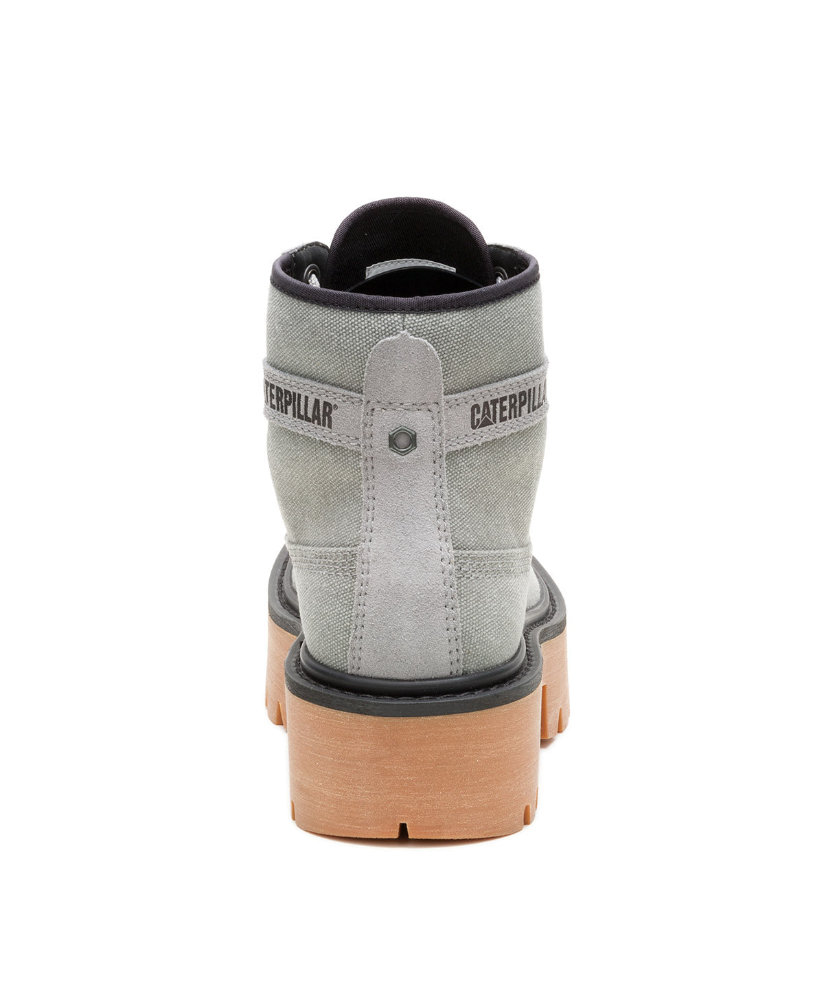 Botín Canvas Mujer Colorado Max 6 Gris Claro Mujer Cat