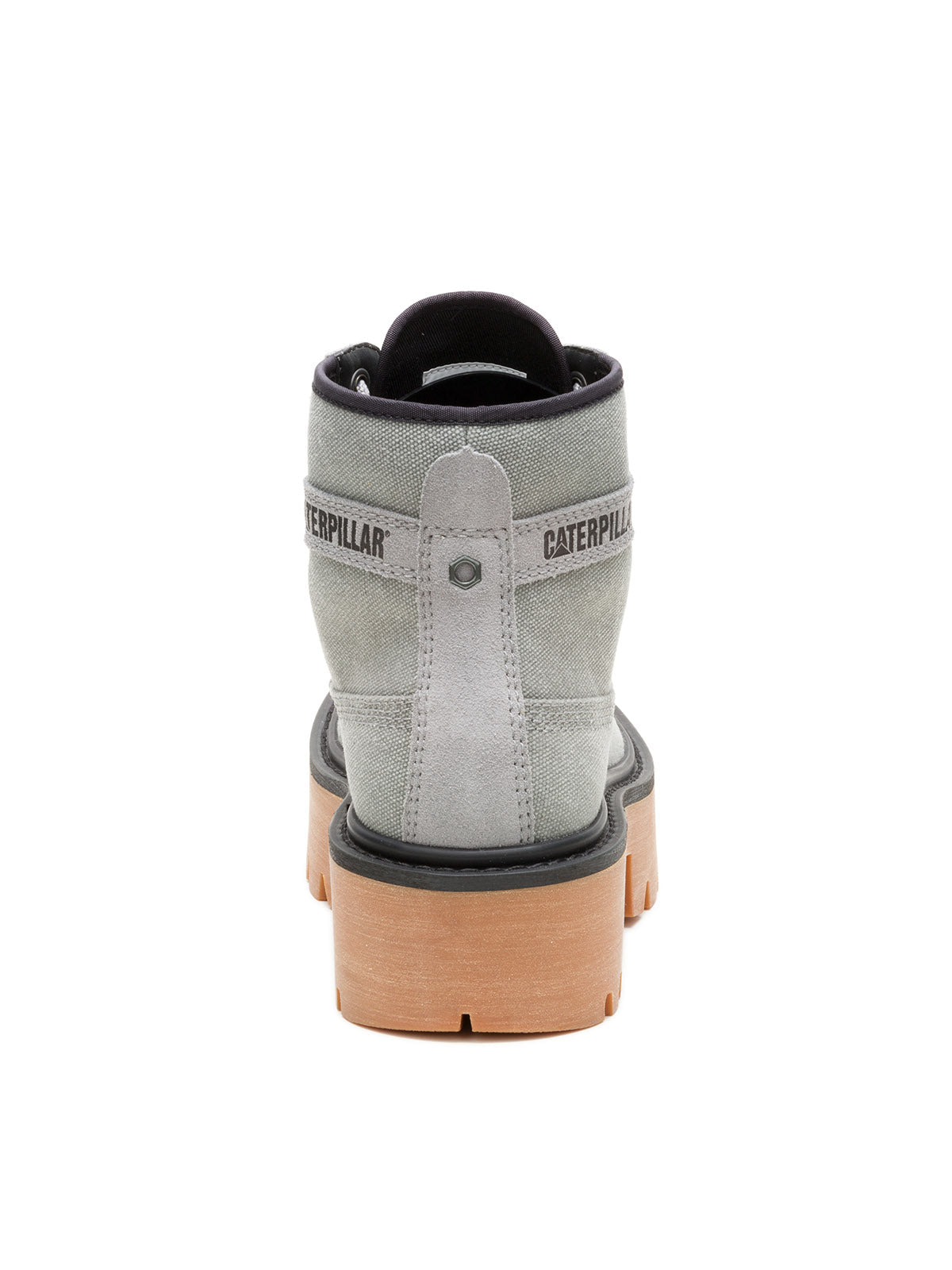 Botín Canvas Mujer Colorado Max 6 Gris Claro Mujer Cat