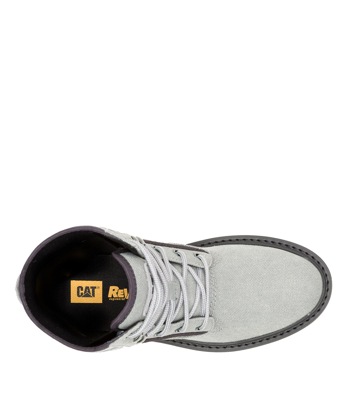 Botín Canvas Mujer Colorado Max 6 Gris Claro Mujer Cat