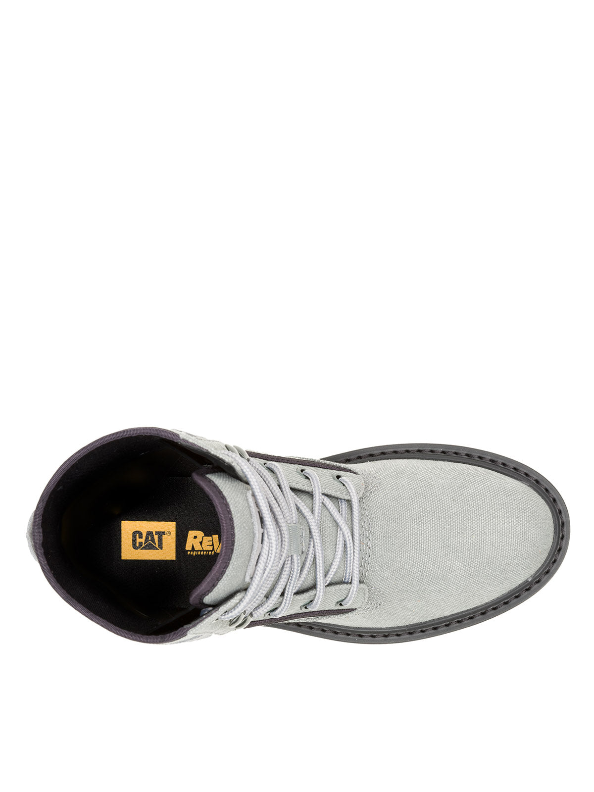 Botín Canvas Mujer Colorado Max 6 Gris Claro Mujer Cat