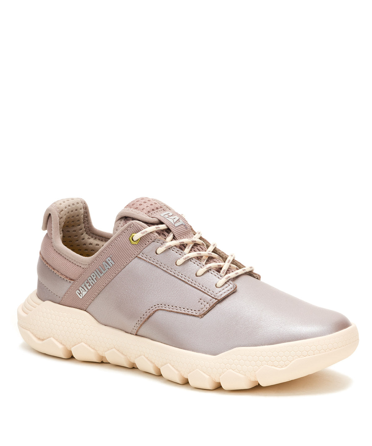 Zapatilla Cuero Mujer Hex Lite Metalizado Cat