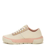 Zapatilla Casual Mujer Amp Canvas Blanco Cat