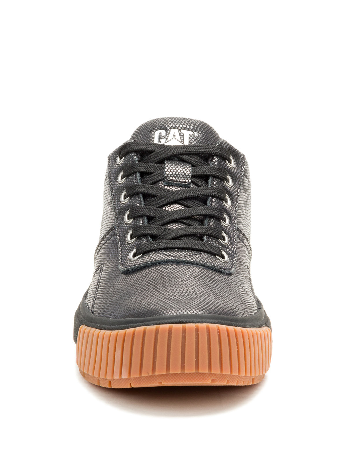 Zapatilla Casual Mujer Amp Canvas Negro Cat