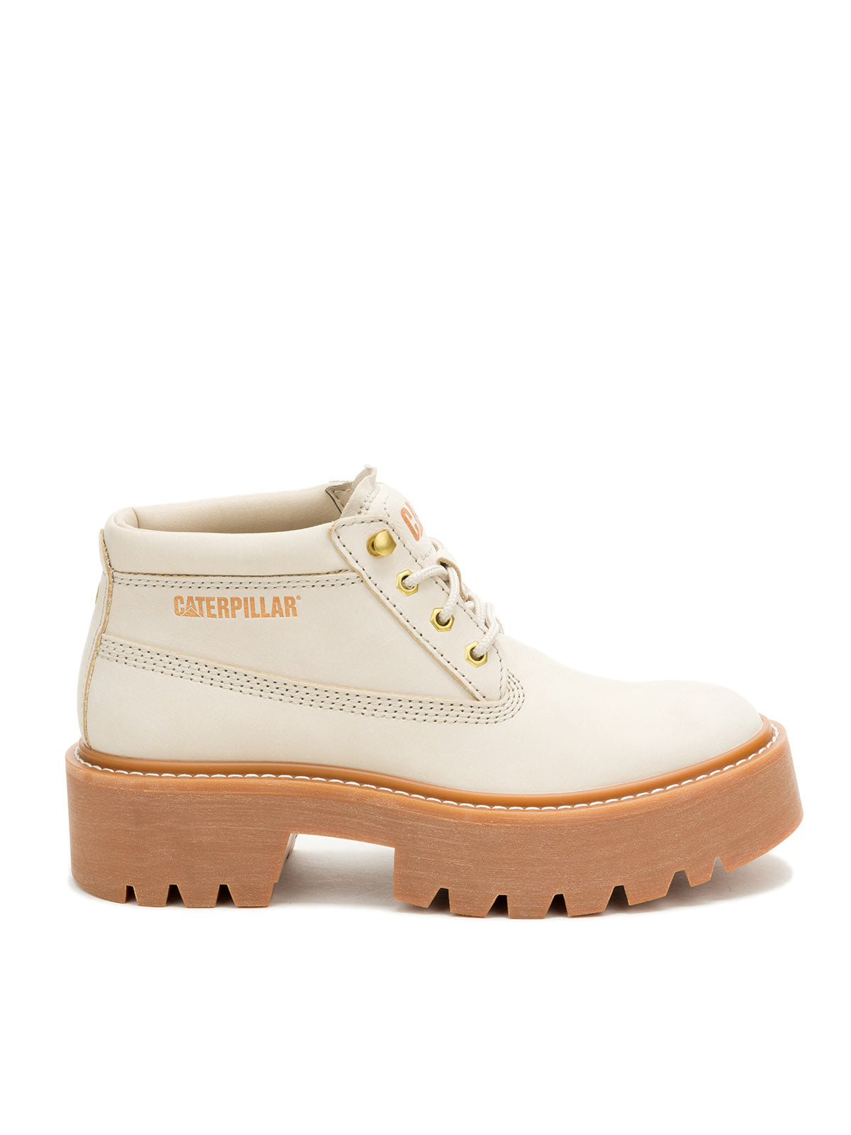 Botín Mujer Colorado Max Chukka Beige Cat