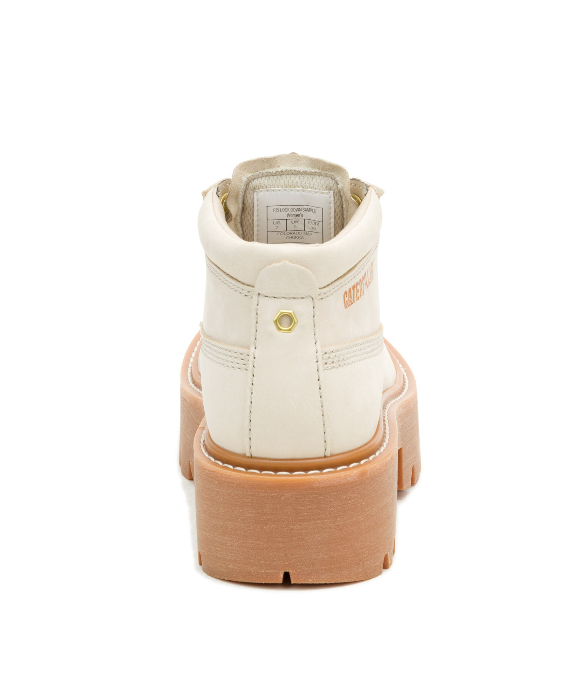 Botín Mujer Colorado Max Chukka Beige Cat