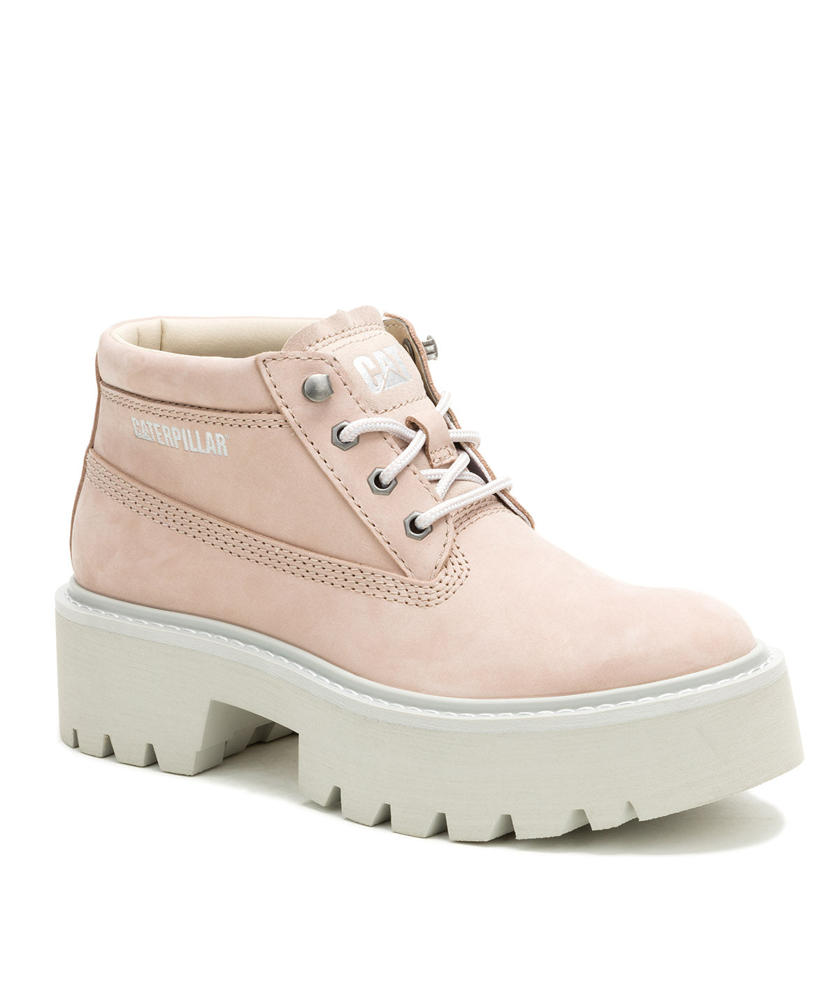 Botín Mujer Colorado Max Chukka Palo Rosa Cat