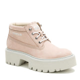 Botín Mujer Colorado Max Chukka Palo Rosa Cat