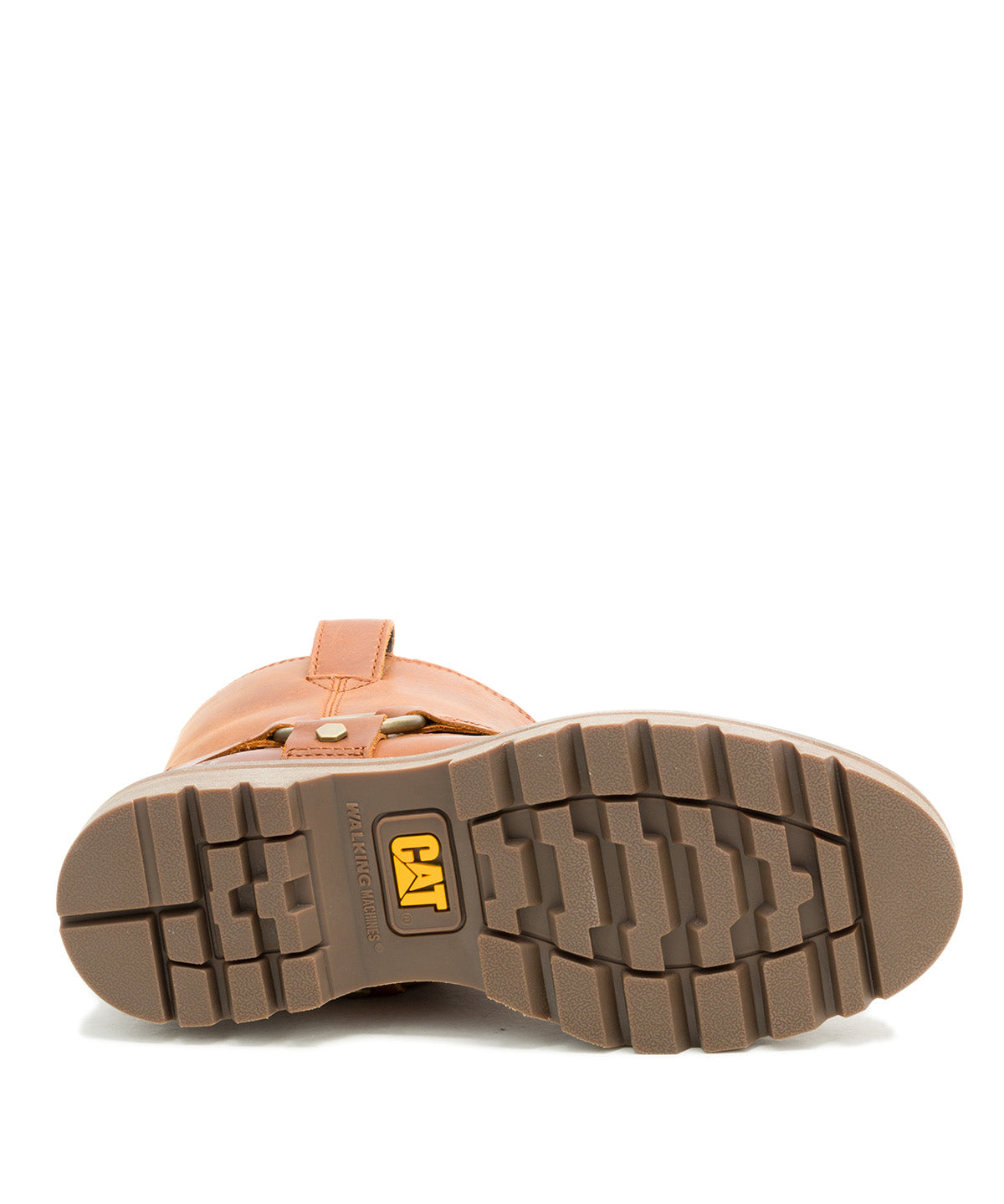 Bota de Cuero Mujer Grader Harness Café Cat