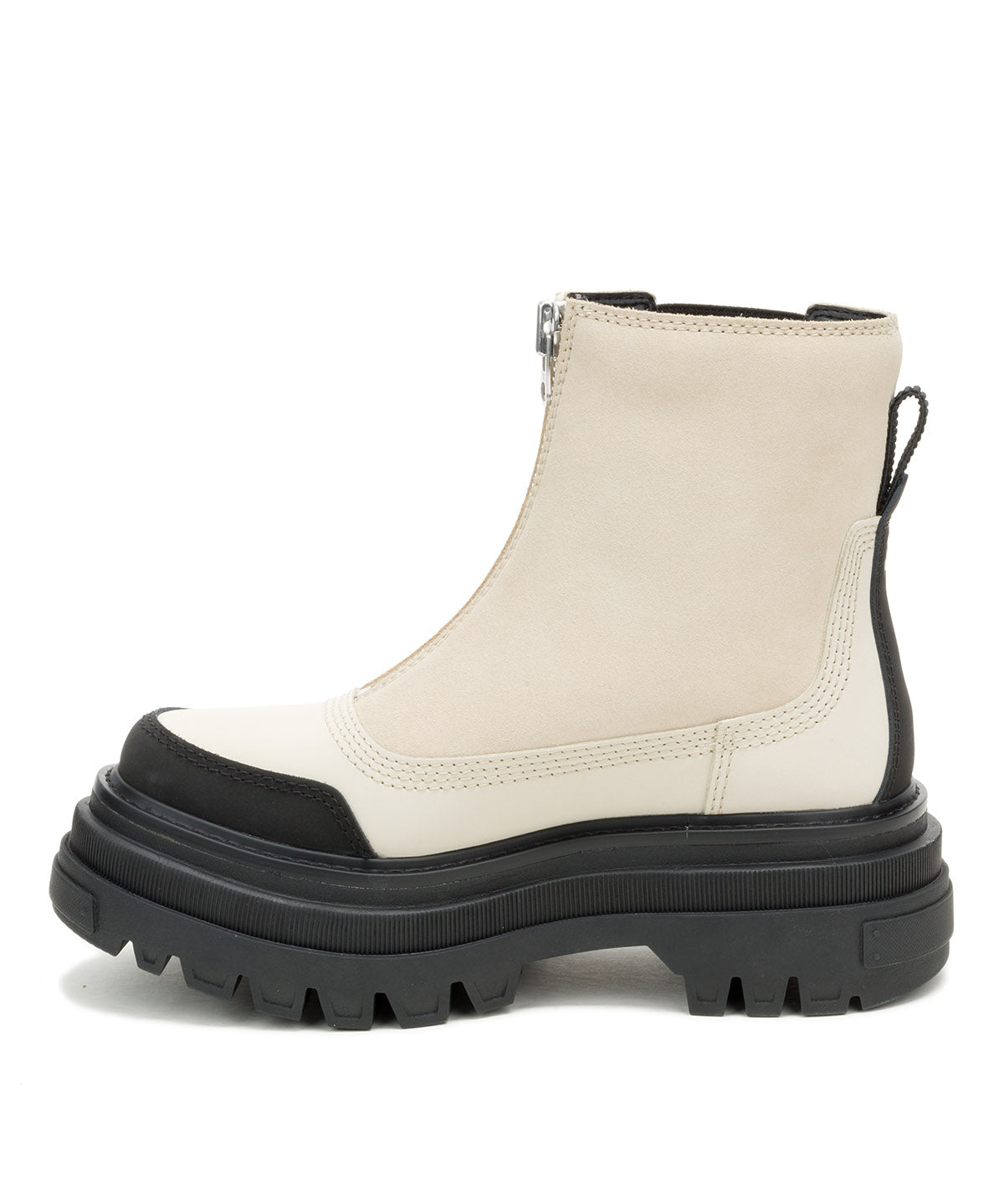 Botín Mujer Bolder Chelsea Zip Beige Cat
