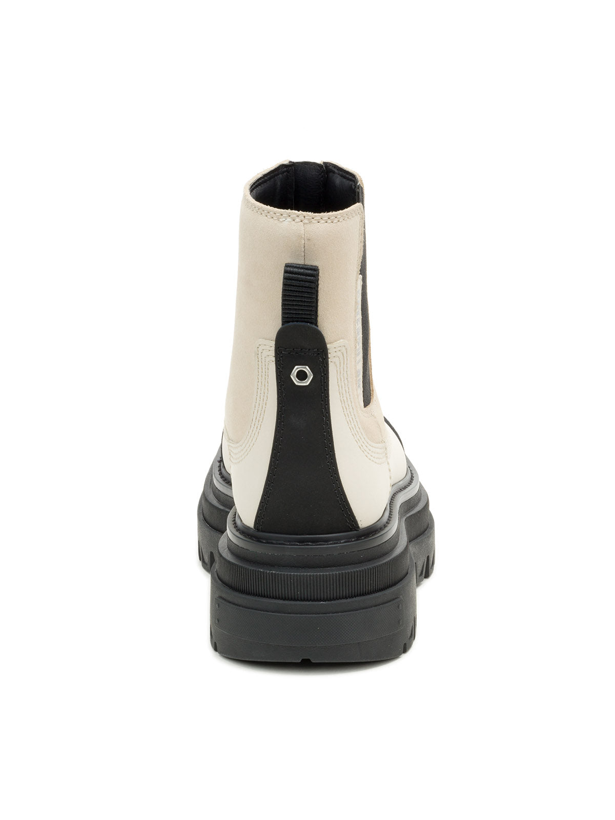 Botín Mujer Bolder Chelsea Zip Beige Cat
