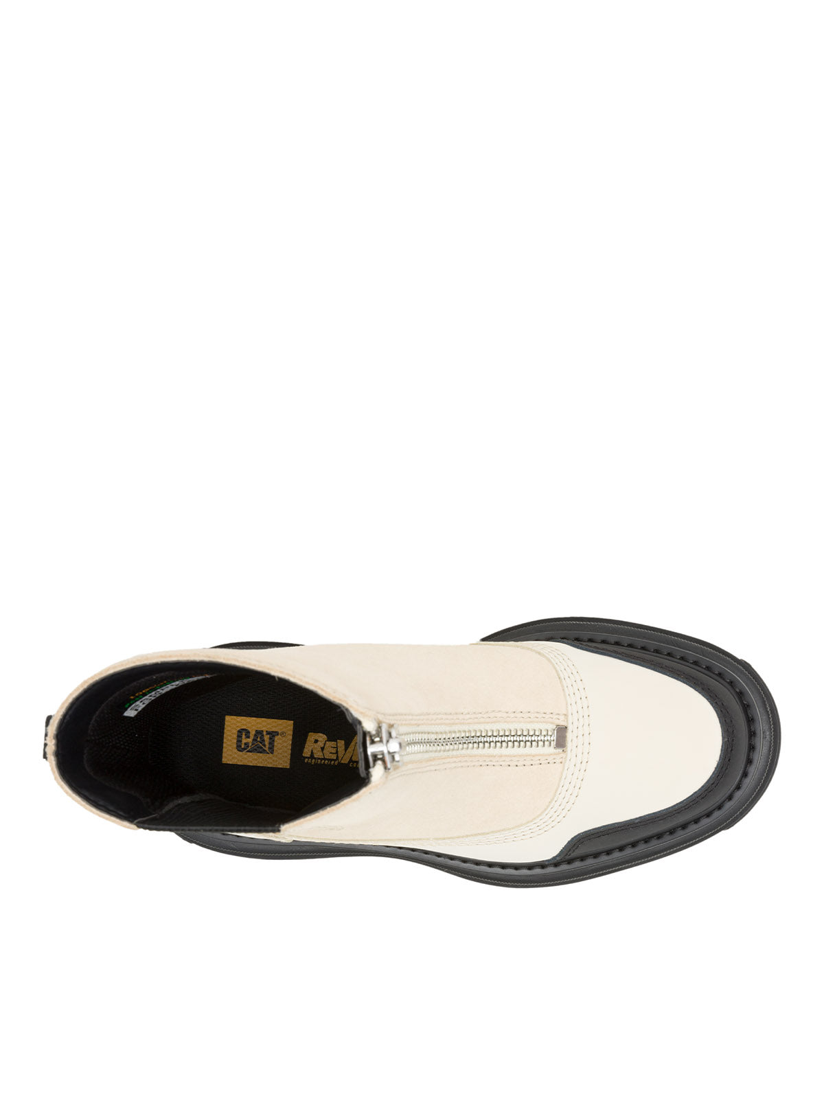 Botín Mujer Bolder Chelsea Zip Beige Cat