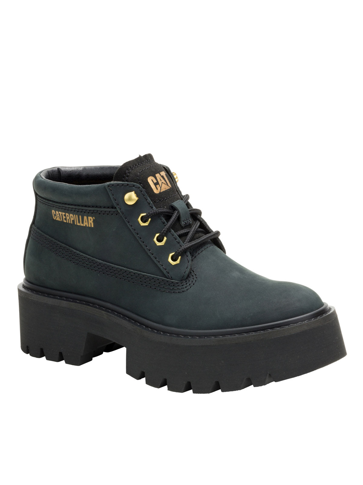 Botín Mujer Colorado Max Chukka Negro Cat
