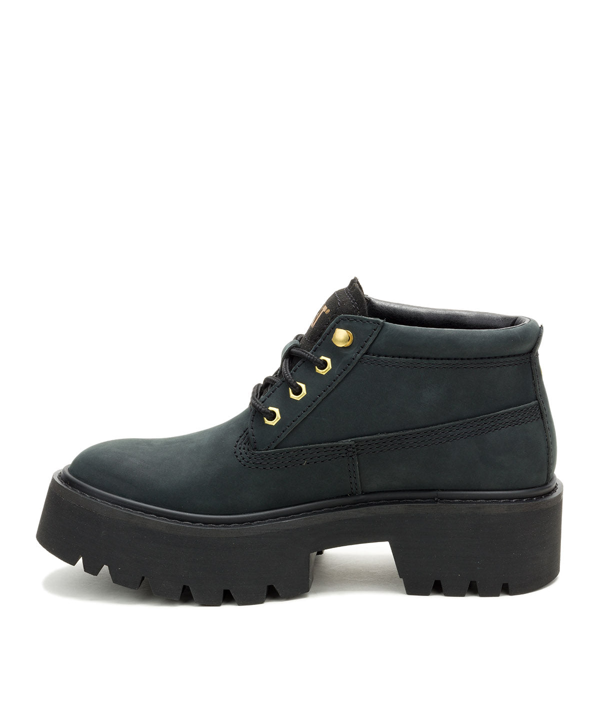 Botín Mujer Colorado Max Chukka Negro Cat
