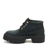 Botín Mujer Colorado Max Chukka Negro Cat