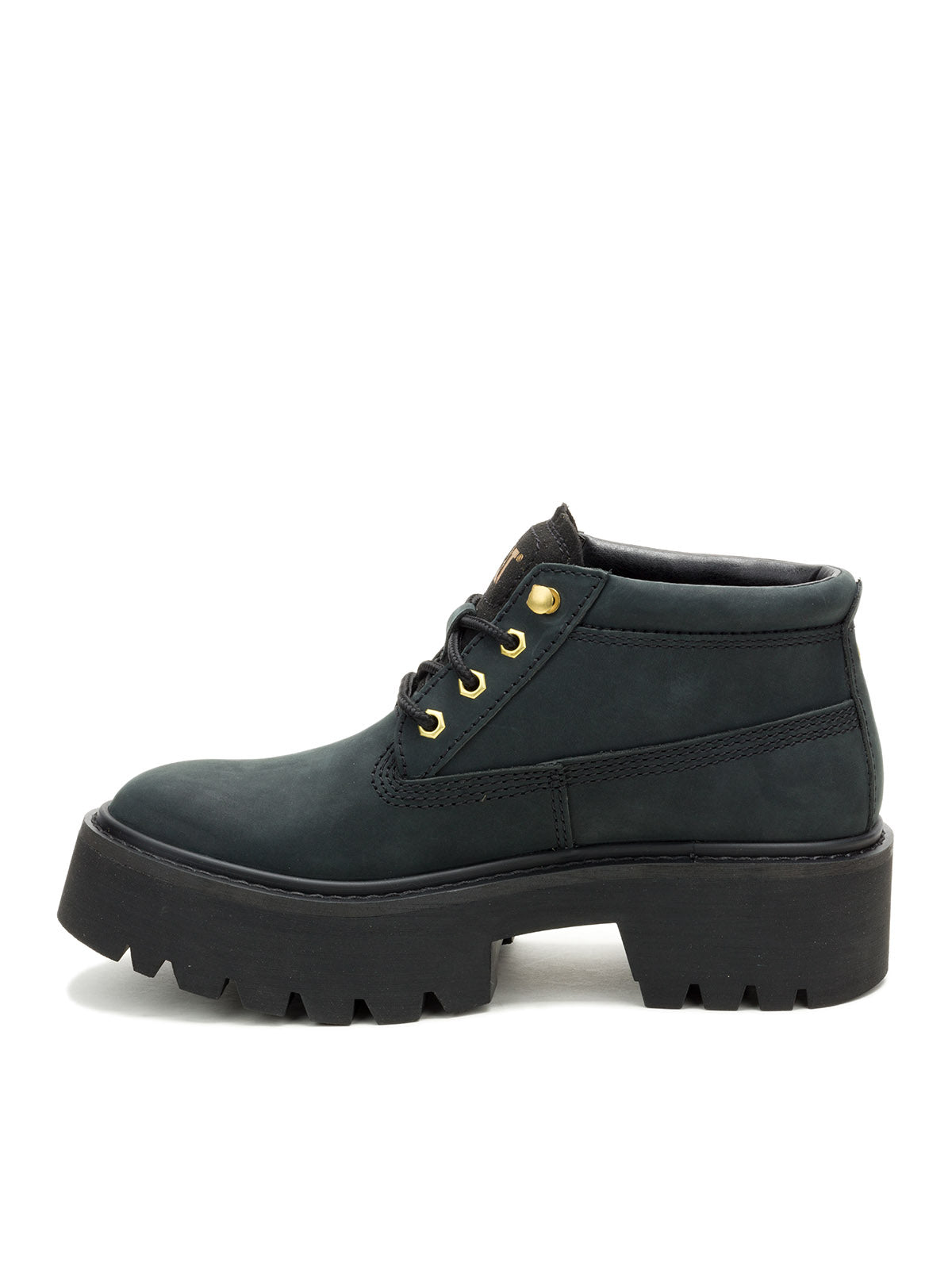 Botín Mujer Colorado Max Chukka Negro Cat