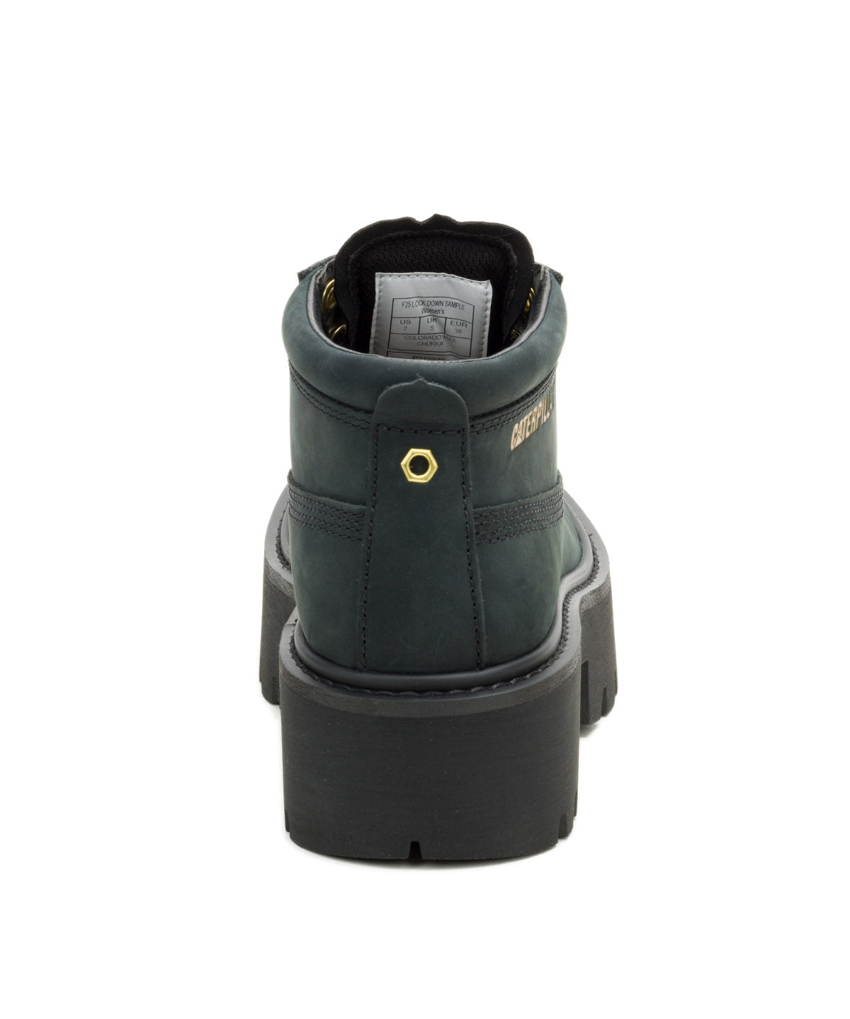 Botín Mujer Colorado Max Chukka Negro Cat