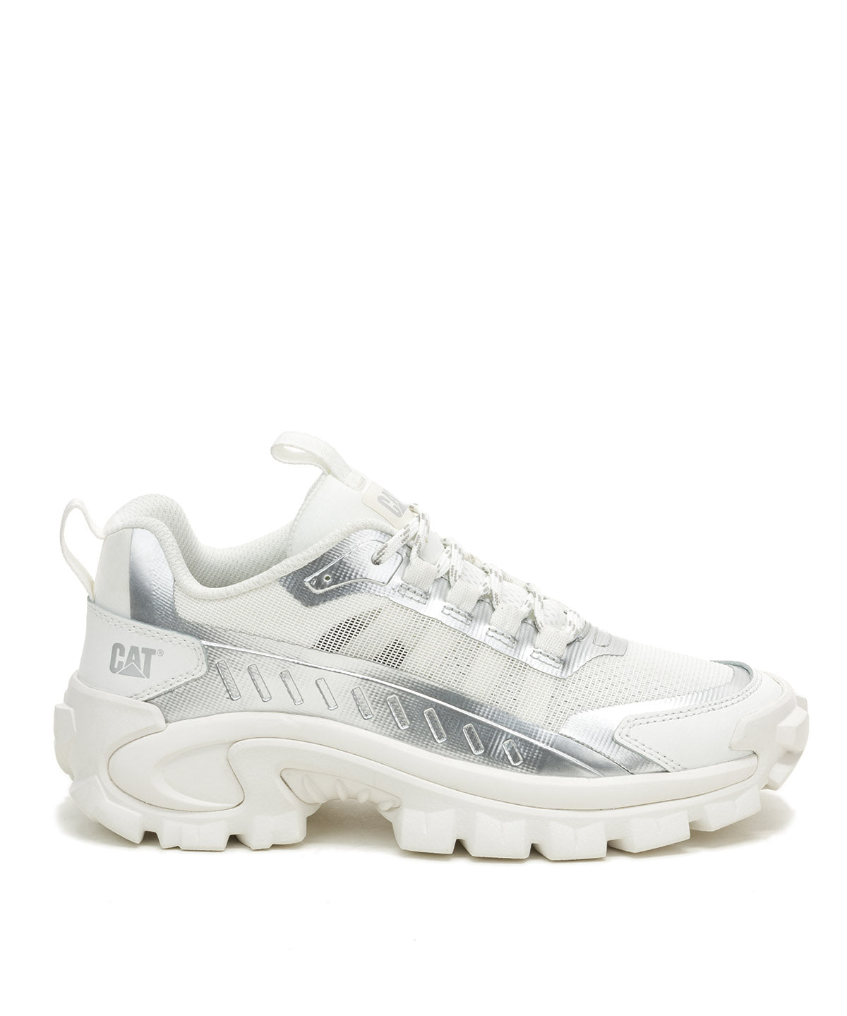 Zapatilla Mujer Intruder Lightning Mesh Plateado Cat