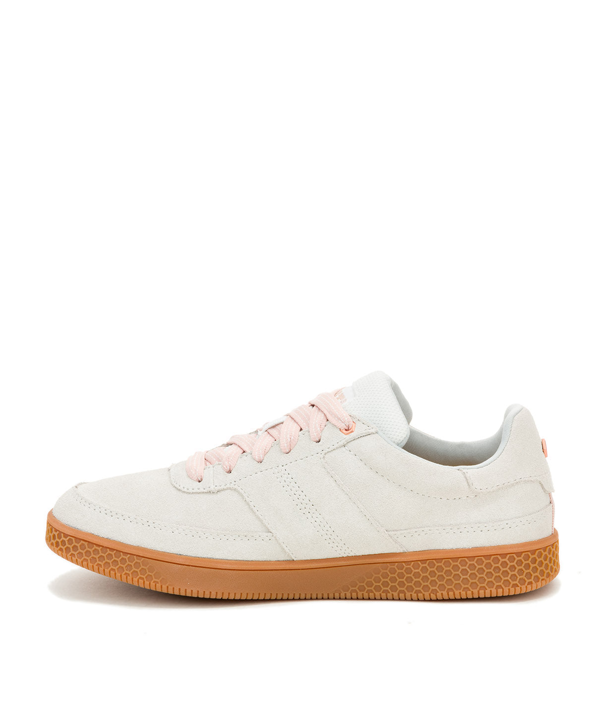 Zapatilla Mujer Pause Retro Blanco y Café Cat