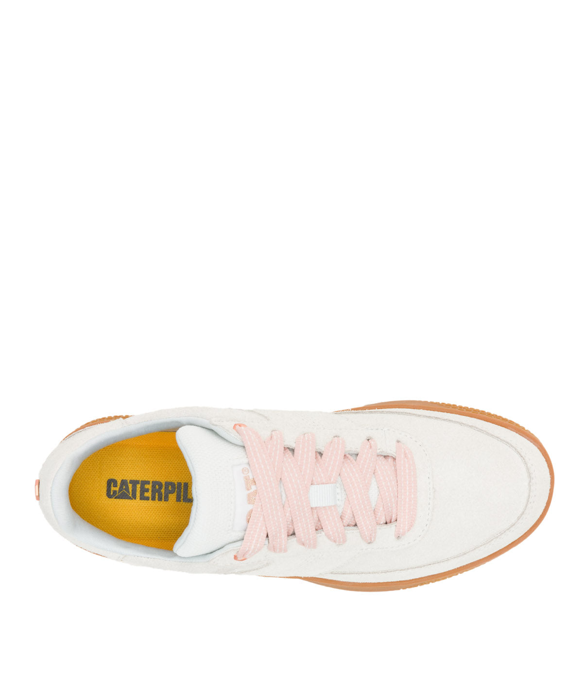 Zapatilla Mujer Pause Retro Blanco y Café Cat