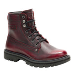 Botín de Cuero Mujer Colorado Grader Rojo Cat