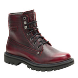 Botín de Cuero Mujer Colorado Grader Rojo Cat