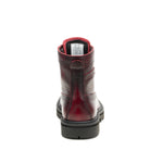 Botín de Cuero Mujer Colorado Grader Rojo Cat
