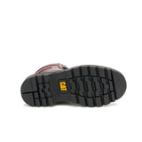 Botín de Cuero Mujer Colorado Grader Rojo Cat