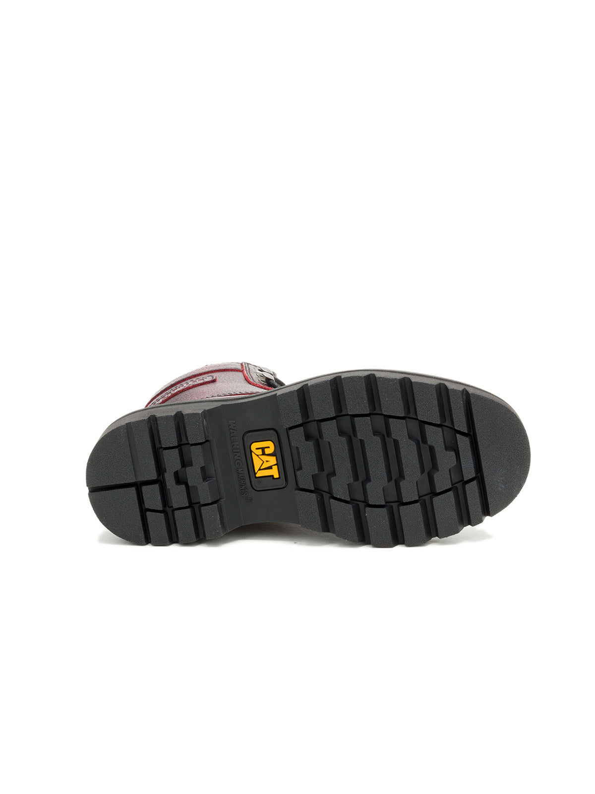 Botín de Cuero Mujer Colorado Grader Rojo Cat