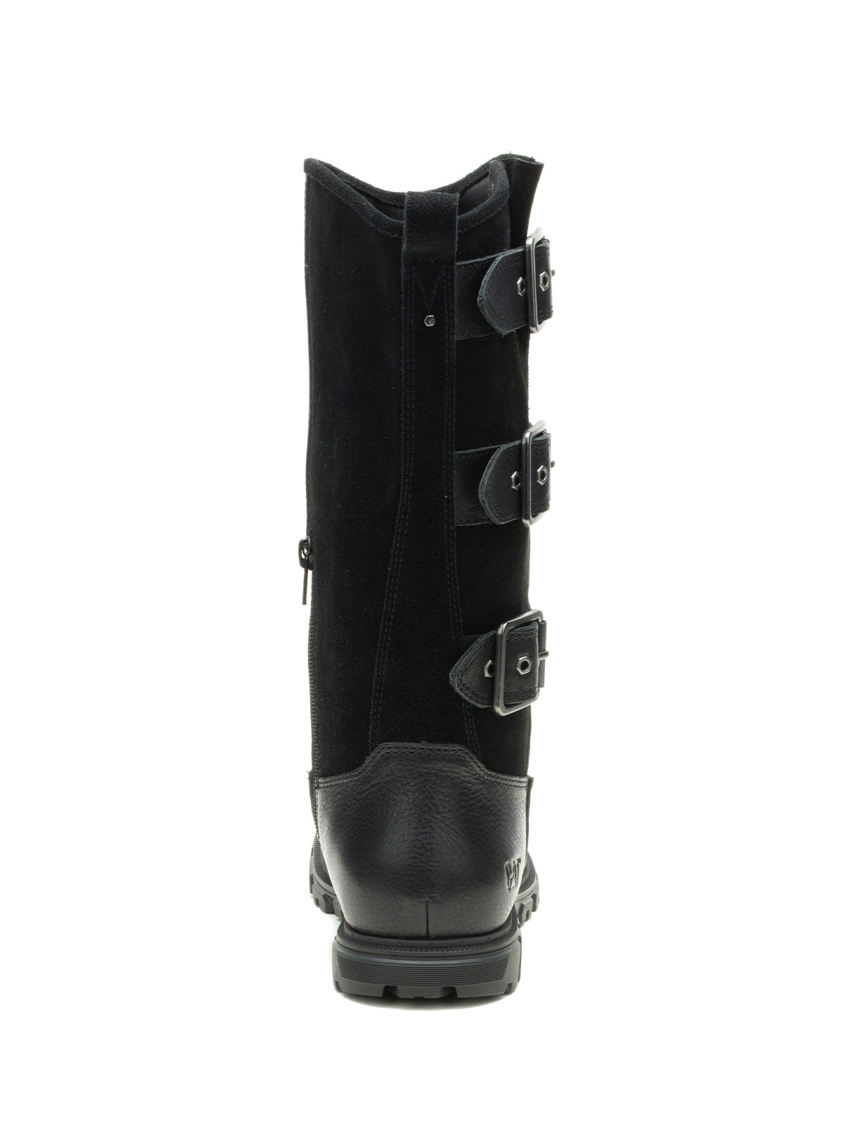 Bota de Cuero Notion Buckle Negro Cat