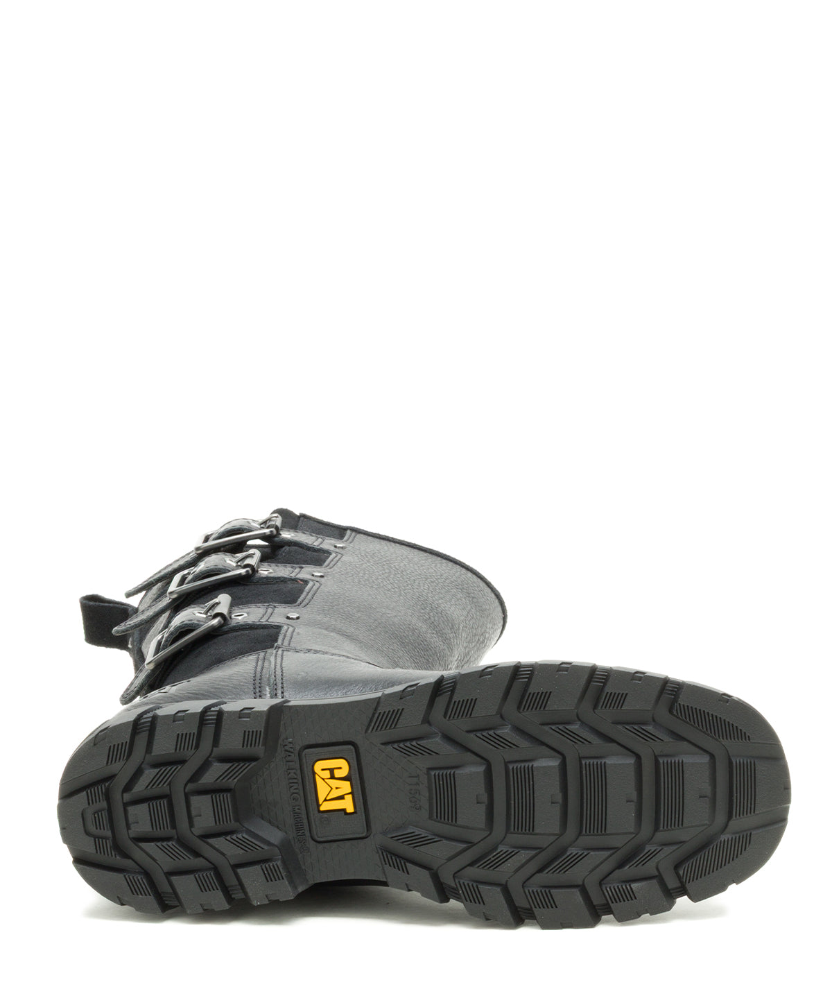 Bota de Cuero Notion Buckle Negro Cat
