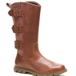 Bota de Cuero Notion Buckle Café Cat
