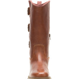Bota de Cuero Notion Buckle Café Cat