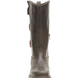Bota de Cuero Notion Buckle Café Oscuro Cat