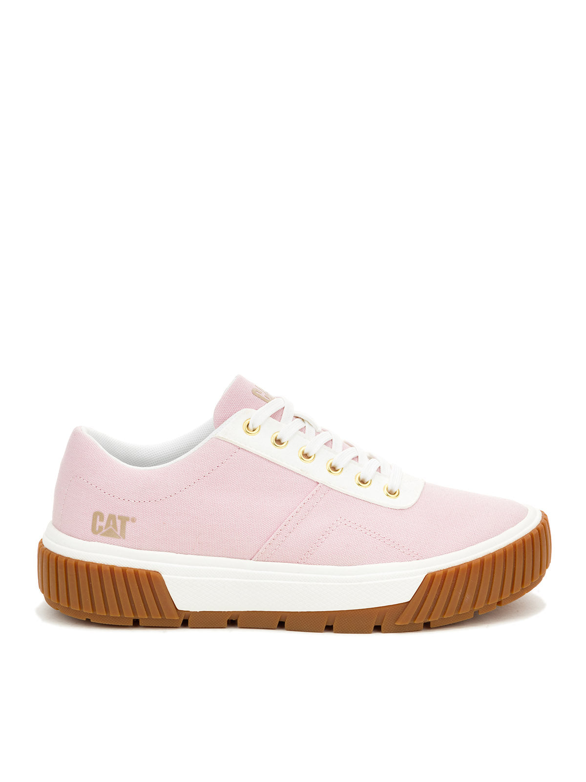 Zapatilla Mujer Amp Canvas Rosado Cat