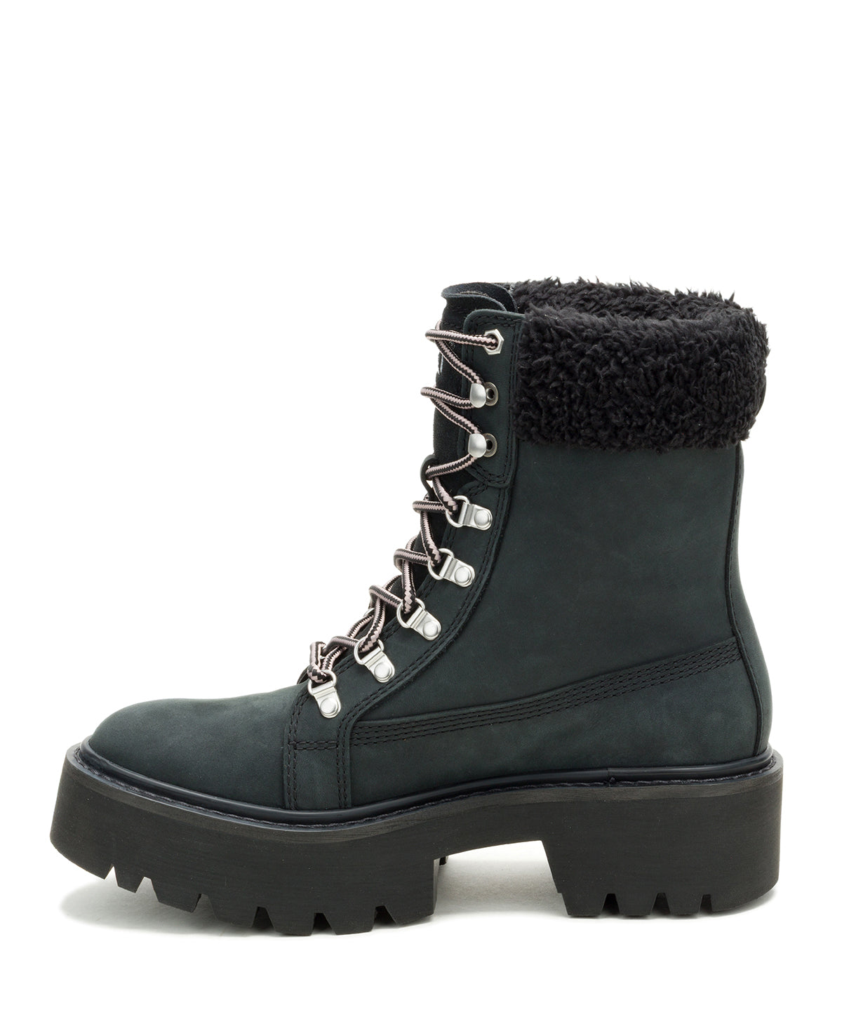 Botín Mujer Colorado Max Hiker Negro Cat
