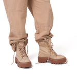 Botín Mujer Colorado Max Hiker Beige Cat