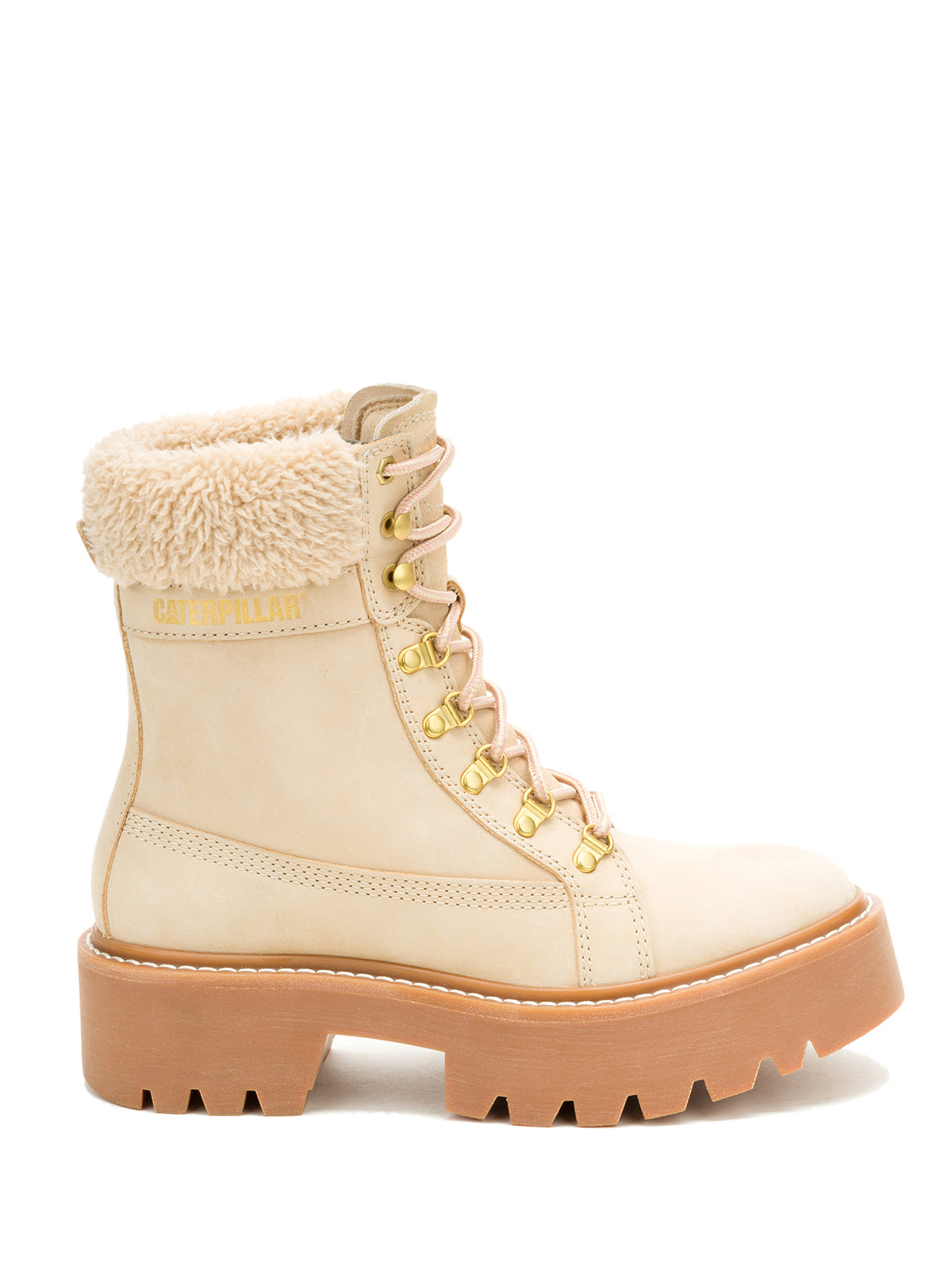 Botín Mujer Colorado Max Hiker Beige Cat