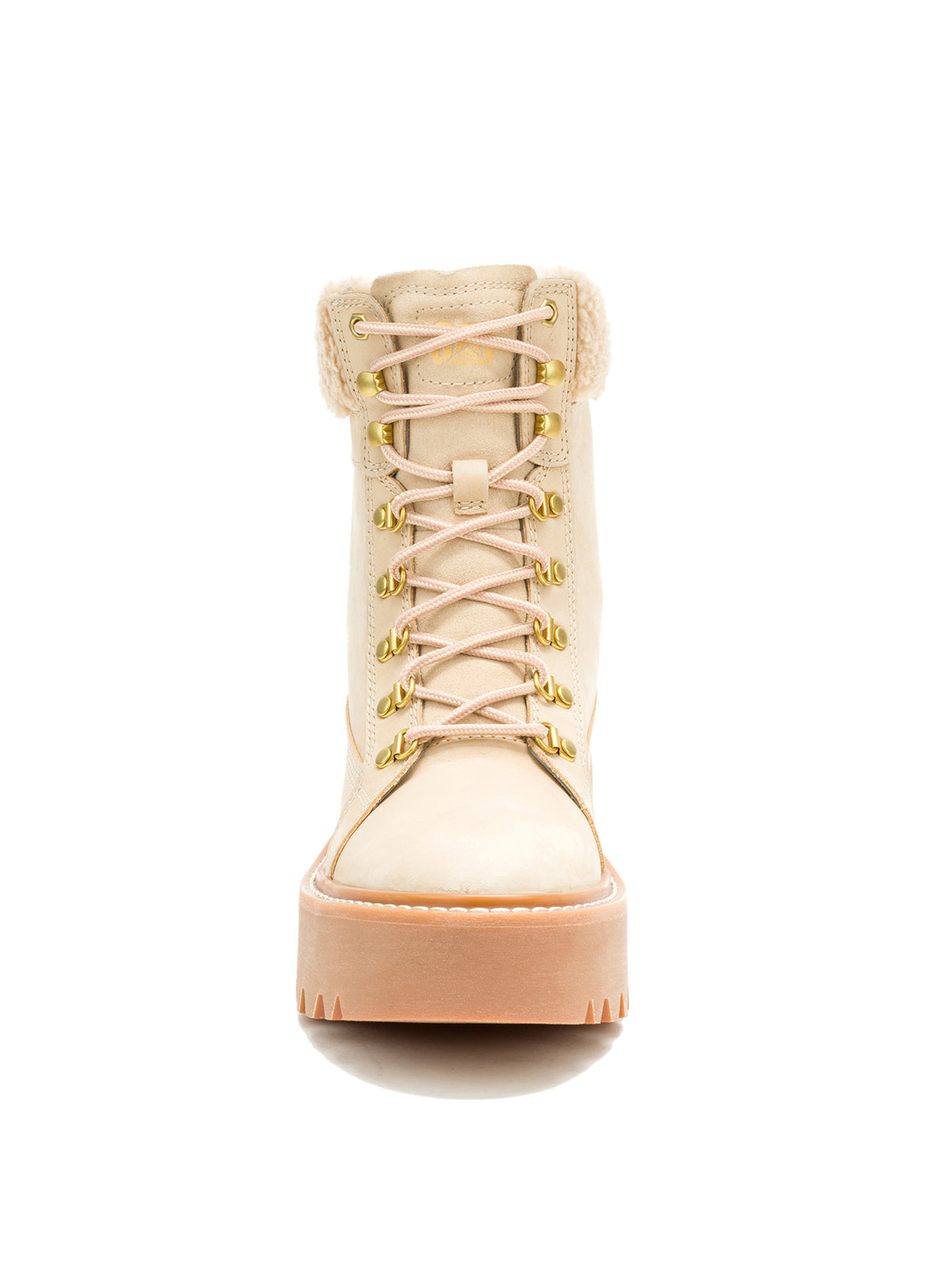Botín Mujer Colorado Max Hiker Beige Cat