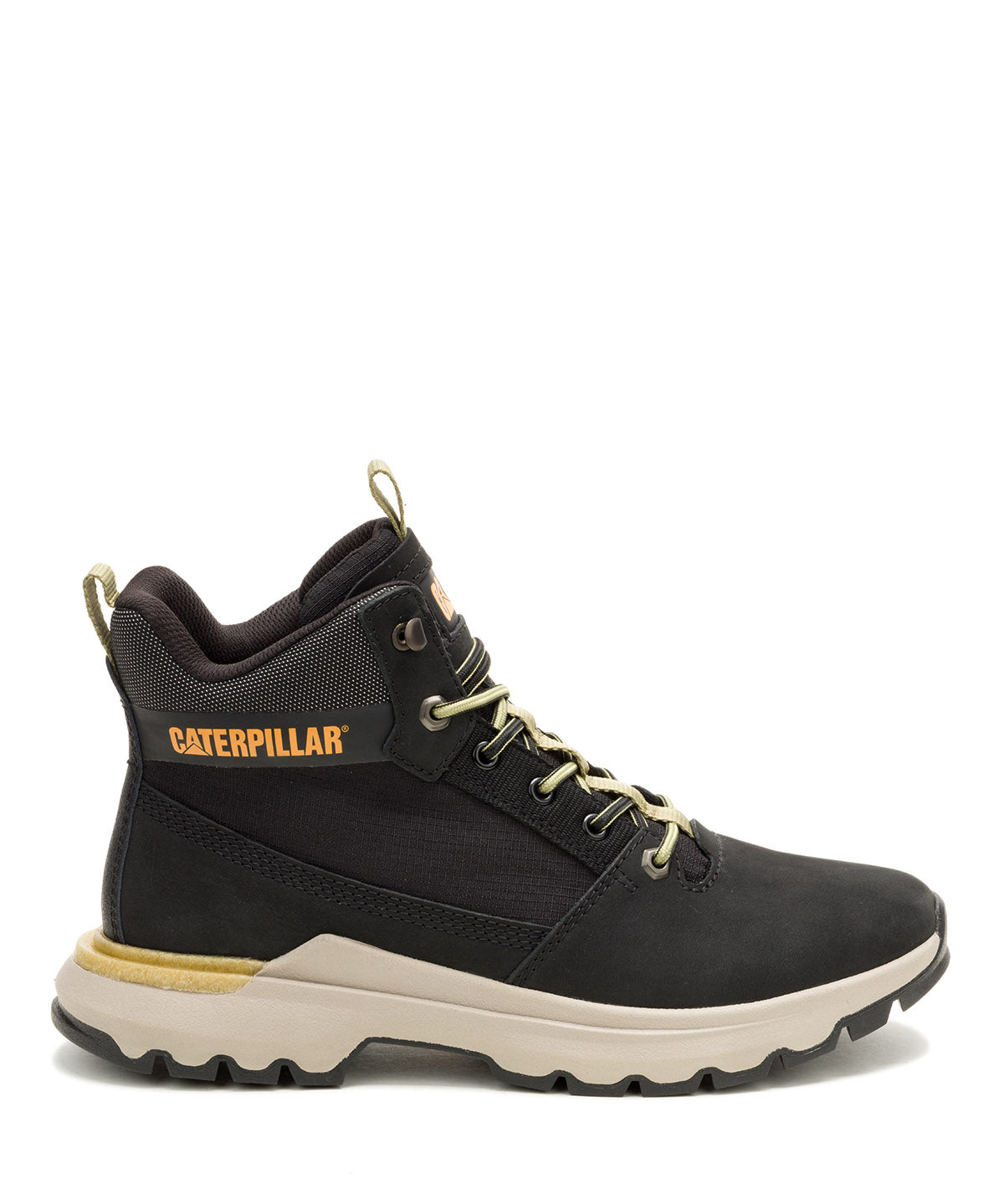 Zapatilla Con Caña Colorado Sneaker Hombre Negra Cat