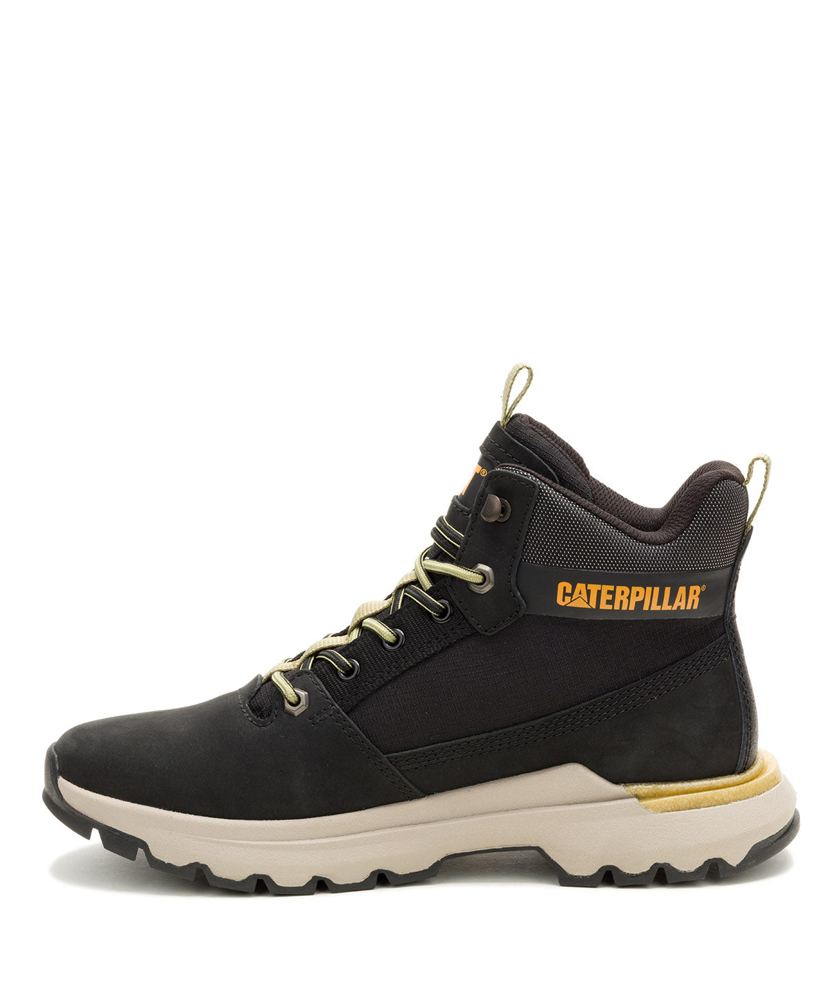 Zapatilla Con Caña Colorado Sneaker Hombre Negra Cat