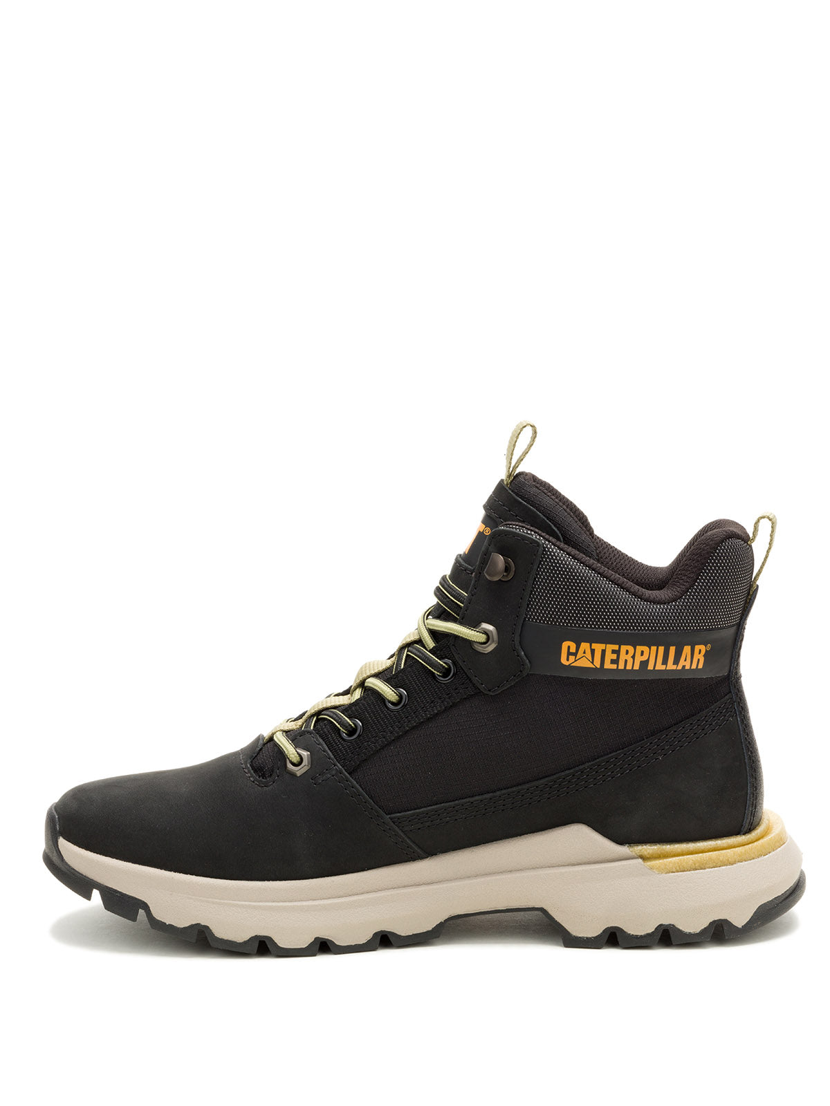 Zapatilla Con Caña Colorado Sneaker Hombre Negra Cat