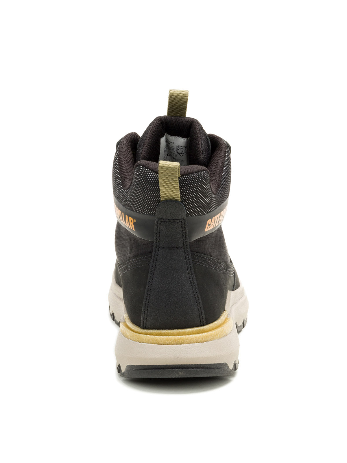 Zapatilla Con Caña Colorado Sneaker Hombre Negra Cat