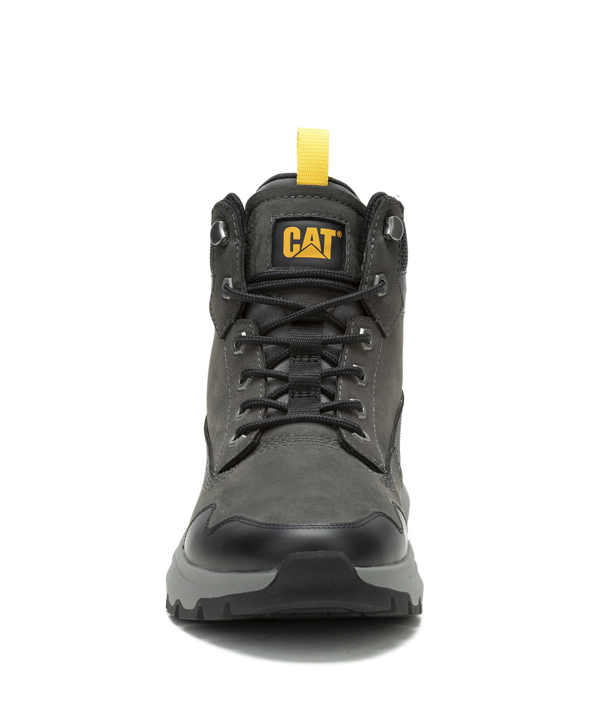Zapatilla Con Caña Gamuza Hombre Colorado Sneaker Wp Gris Cat