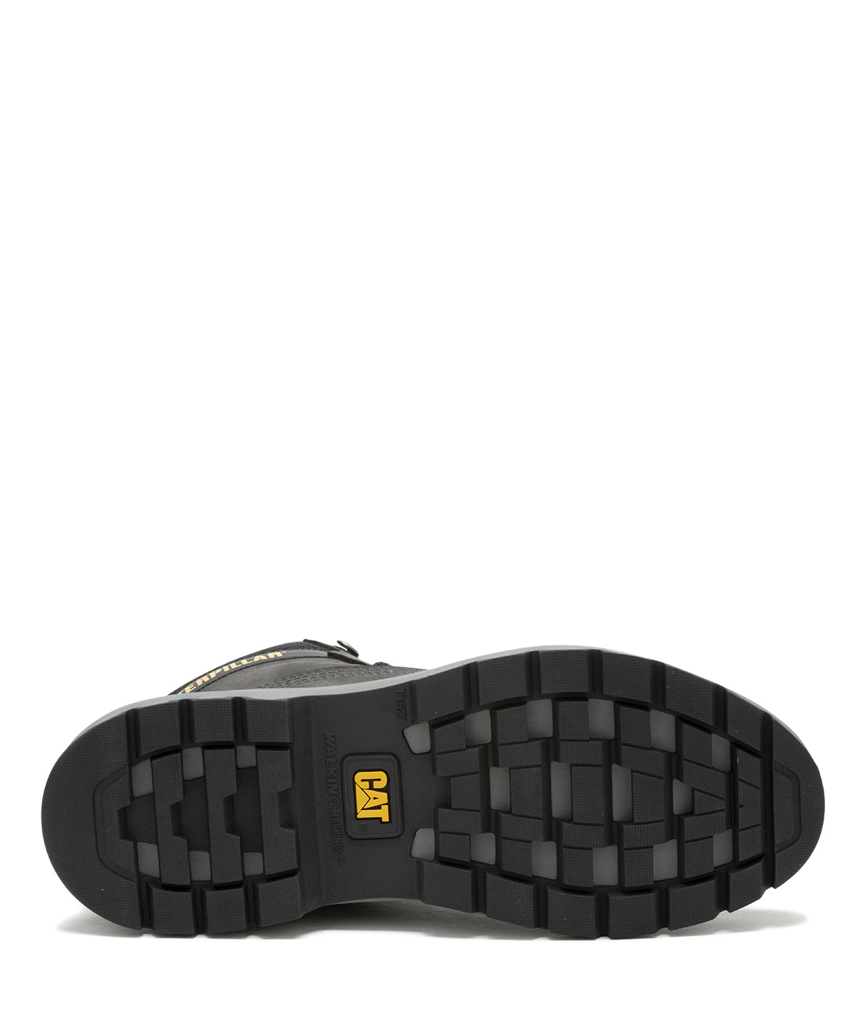 Zapatilla Con Caña Gamuza Hombre Colorado Sneaker Wp Gris Cat