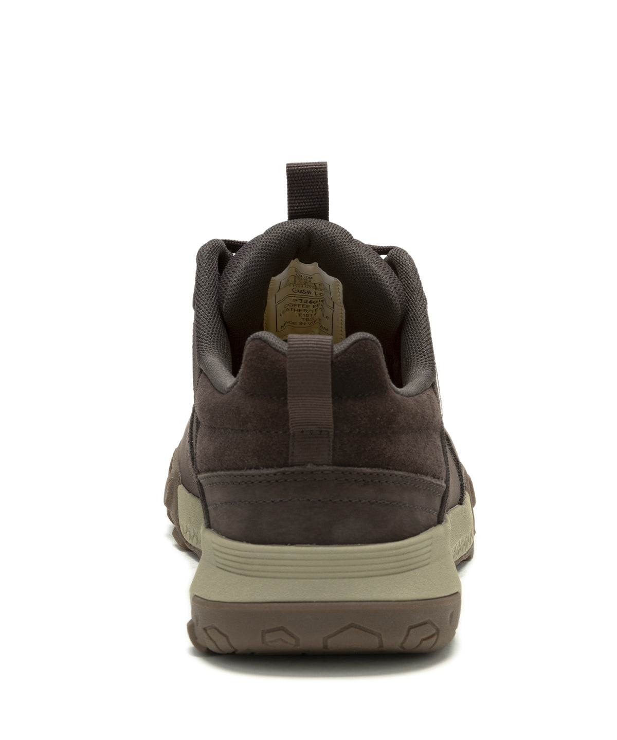 Zapatilla Cuero Hombre Hex Ready Lo Café Cat
