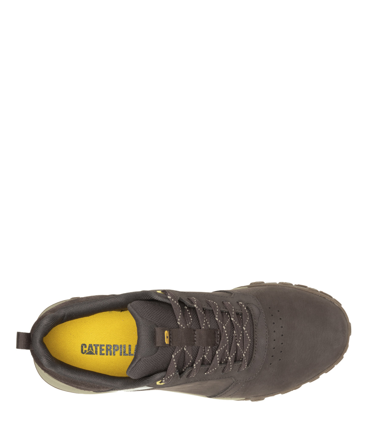 Zapatilla Cuero Hombre Hex Ready Lo Café Cat